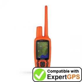 Download your Garmin Astro 900 waypoints and tracklogs and create maps with ExpertGPS