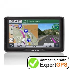 Download your Garmin Camper 760LMT-D waypoints and tracklogs and create maps with ExpertGPS