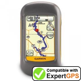 Download your Garmin Dakota 10 waypoints and tracklogs and create maps with ExpertGPS
