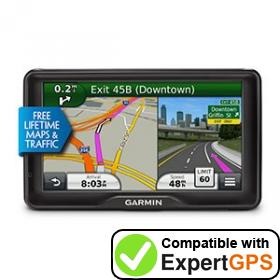 Download your Garmin dēzl 760LMT waypoints and tracklogs and create maps with ExpertGPS