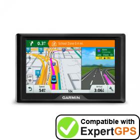 Download your Garmin Drive 40 waypoints and tracklogs and create maps with ExpertGPS