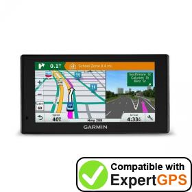 Download your Garmin DriveSmart 60LMTHD waypoints and tracklogs and create maps with ExpertGPS