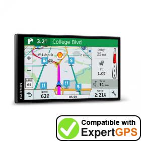 Download your Garmin DriveSmart 7 LMT-S EX waypoints and tracklogs and create maps with ExpertGPS