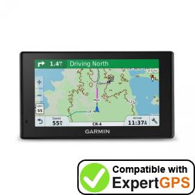 Download your Garmin DriveTrack 70LMT waypoints and tracklogs and create maps with ExpertGPS