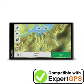 Download your Garmin DriveTrack 71 waypoints and tracklogs and create maps with ExpertGPS