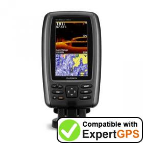 Download your Garmin echoMAP 43dv waypoints and tracklogs and create maps with ExpertGPS