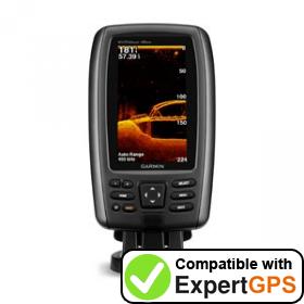 Download your Garmin echoMAP 45dv waypoints and tracklogs and create maps with ExpertGPS