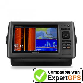 Download your Garmin echoMAP 71sv waypoints and tracklogs and create maps with ExpertGPS