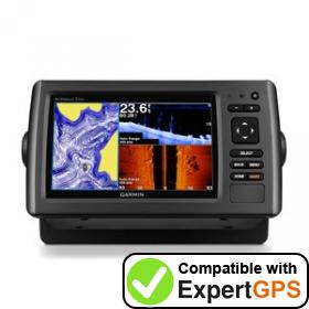 Download your Garmin echoMAP 73sv waypoints and tracklogs and create maps with ExpertGPS