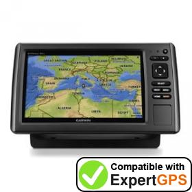 Download your Garmin echoMAP 91sv waypoints and tracklogs and create maps with ExpertGPS