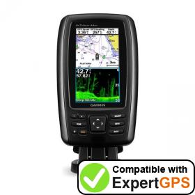 Download your Garmin echoMAP CHIRP 44dv waypoints and tracklogs and create maps with ExpertGPS