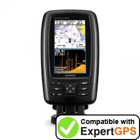 Download your Garmin echoMAP CHIRP 45cv waypoints and tracklogs and create maps with ExpertGPS