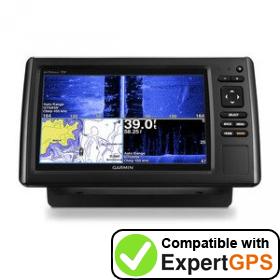Download your Garmin echoMAP CHIRP 93sv waypoints and tracklogs and create maps with ExpertGPS
