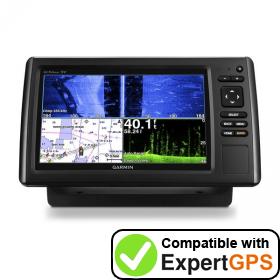 Download your Garmin echoMAP CHIRP 94sv waypoints and tracklogs and create maps with ExpertGPS
