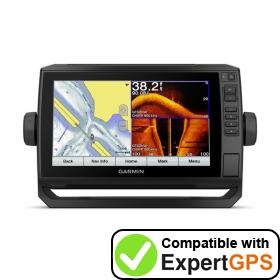 Download your Garmin ECHOMAP Plus 93sv waypoints and tracklogs and create maps with ExpertGPS