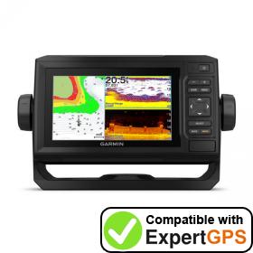Download your Garmin ECHOMAP UHD 63cv waypoints and tracklogs and create maps with ExpertGPS