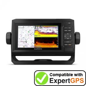 Download your Garmin ECHOMAP UHD 64cv waypoints and tracklogs and create maps with ExpertGPS