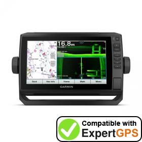 Download your Garmin ECHOMAP UHD 92sv waypoints and tracklogs and create maps with ExpertGPS