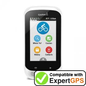 Download your Garmin Edge Explore 1000 waypoints and tracklogs and create maps with ExpertGPS