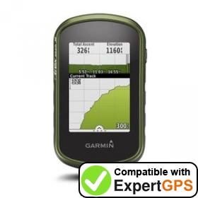 Download your Garmin eTrex Touch 35 waypoints and tracklogs and create maps with ExpertGPS