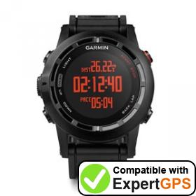 Download your Garmin fēnix 2 waypoints and tracklogs and create maps with ExpertGPS