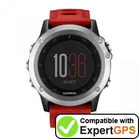 Download your Garmin fēnix 3 waypoints and tracklogs and create maps with ExpertGPS