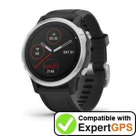 Download your Garmin fēnix 6S waypoints and tracklogs and create maps with ExpertGPS