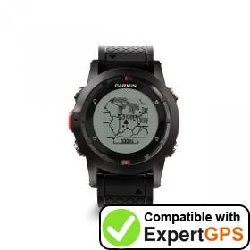 Download your Garmin fēnix waypoints and tracklogs and create maps with ExpertGPS