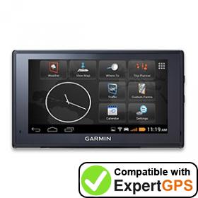 Download your Garmin fleet 660 waypoints and tracklogs and create maps with ExpertGPS