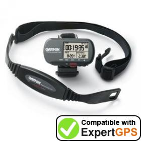 Download your Garmin Forerunner 301 waypoints and tracklogs and create maps with ExpertGPS