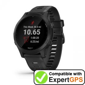 ExpertGPS supports the Garmin Forerunner