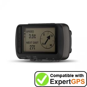 Download your Garmin Foretrex 601 waypoints and tracklogs and create maps with ExpertGPS