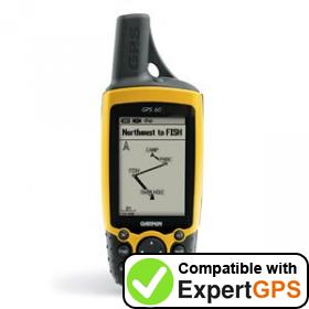 Download your Garmin GPS 60 waypoints and tracklogs and create maps with ExpertGPS