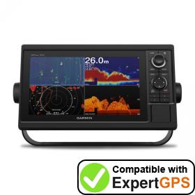 Download your Garmin GPSMAP 1022xsv waypoints and tracklogs and create maps with ExpertGPS