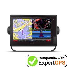 Download your Garmin GPSMAP 1222 Touch waypoints and tracklogs and create maps with ExpertGPS