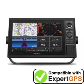 Download your Garmin GPSMAP 1222 waypoints and tracklogs and create maps with ExpertGPS