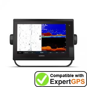 Download your Garmin GPSMAP 1222xsv Plus waypoints and tracklogs and create maps with ExpertGPS