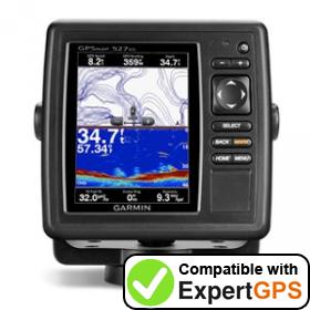Download your Garmin GPSMAP 527xs waypoints and tracklogs and create maps with ExpertGPS