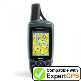 Download your Garmin GPSMAP 60Cx waypoints and tracklogs and create maps with ExpertGPS