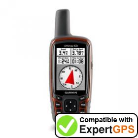 Download your Garmin GPSMAP 62s waypoints and tracklogs and create maps with ExpertGPS
