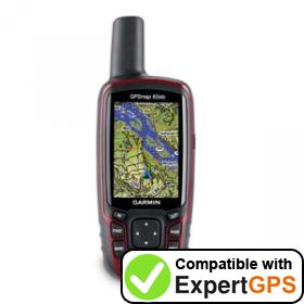 Download your Garmin GPSMAP 62stc waypoints and tracklogs and create maps with ExpertGPS