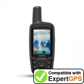 Download your Garmin GPSMAP 64sc waypoints and tracklogs and create maps with ExpertGPS