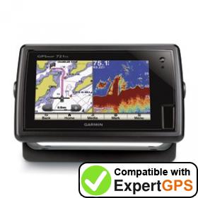 Download your Garmin GPSMAP 721xs waypoints and tracklogs and create maps with ExpertGPS