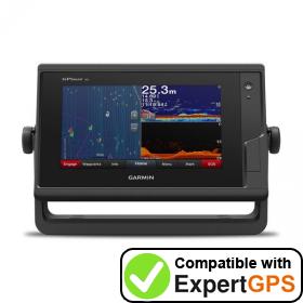 Download your Garmin GPSMAP 722xs waypoints and tracklogs and create maps with ExpertGPS