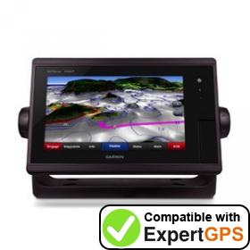 Download your Garmin GPSMAP 7407 waypoints and tracklogs and create maps with ExpertGPS