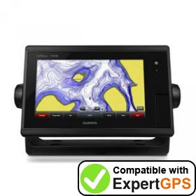 Download your Garmin GPSMAP 7408 waypoints and tracklogs and create maps with ExpertGPS