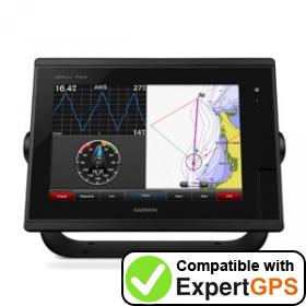 Download your Garmin GPSMAP 7410 waypoints and tracklogs and create maps with ExpertGPS