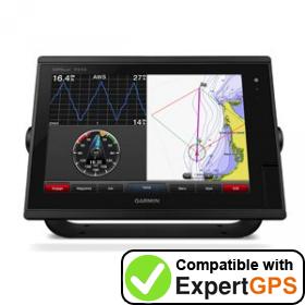 Download your Garmin GPSMAP 7412 waypoints and tracklogs and create maps with ExpertGPS