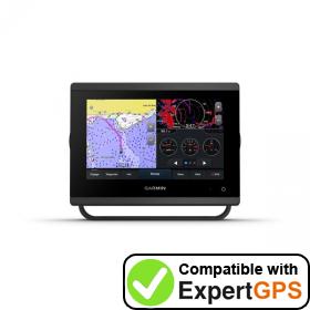 Download your Garmin GPSMAP 743 waypoints and tracklogs and create maps with ExpertGPS