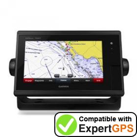 Download your Garmin GPSMAP 7607 waypoints and tracklogs and create maps with ExpertGPS